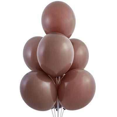 Шарики из латекса Шарик 32см, цвет 149 Пастель Cocoa Brown