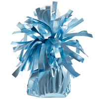 Голубая Грузик д/шара Конус голубой сатин 170гр 1302-1678