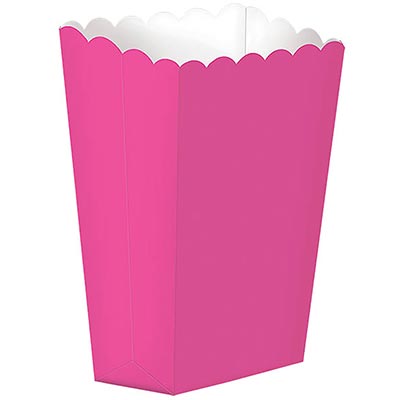 Стаканы для попкорна Bright Pink, 5 шт