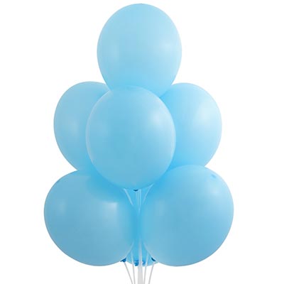 Шарики из латекса Шарик 32см, цвет 003 Пастель Sky Blue