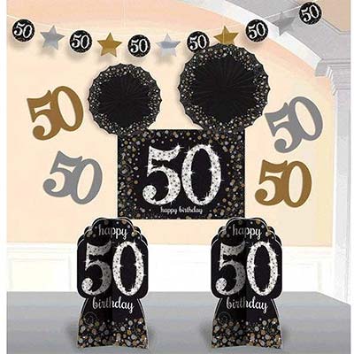 Декор-комплект 50 H. Birthday Sparkling
