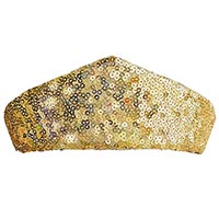 Русский стиль Кокошник-ободок Стильный пайетки золото 1501-7258