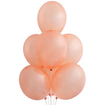 Шарики из латекса Шарик 32см, цвет 091 Металлик Rose Gold