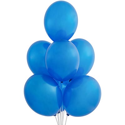 Шарики из латекса Шарик 32см, цвет 079 Металлик Royal Blue