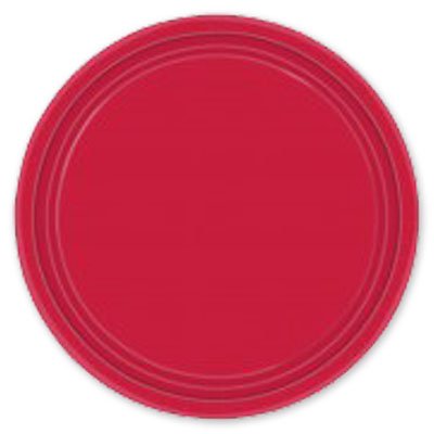 Тарелки Красное Яблоко, 17 см, 8 штук