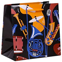  Пакет бум 37x37см Музыкальный 1509-1310