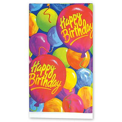 Скатерти Скатерть Happy Birthday Шары 1,4х2,15м