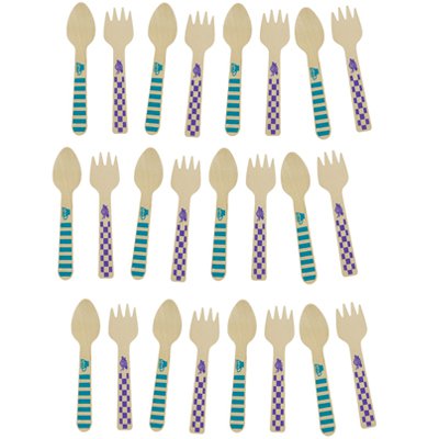 Столовые приборы деревянные Чаепитие