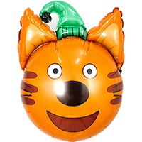 Шар ФИГУРА Три Кота Компот, голова