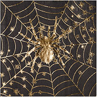 Хэллоуин Привидение и Паутина Салфетки HWN Паутина, 6 штук 1502-4926