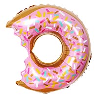 Шар фигура Пончик надкусанный