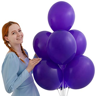 Шарики из латекса Шарик 32см, цвет 153 Пастель Royal Lilac