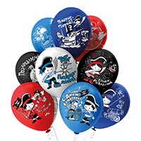 Шары 30см ДР Приключения пирата