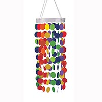 Радужная Люстра подвесная Круги мульти, 76см 1501-5050