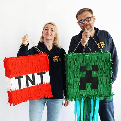 Пиньята TNT Party красная