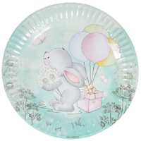 Тарелки малые Зайка 6шт