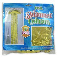 Украшение Звезды золотые 2,1мх20см