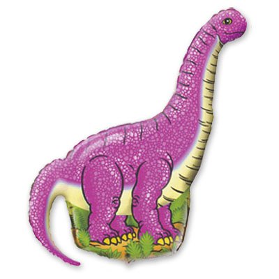Мини Фигура Динозавр розовый
