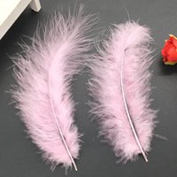 Розовая Перья декоративные Розовые 10см 30шт 1501-4130