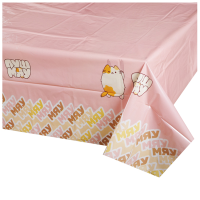 Пушмяу Скатерть п/э ПушМяу 130х180см 1502-6772