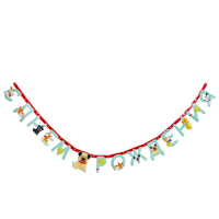Собачки Гирлянда-буквы С ДР Собачки 210см 1505-2400