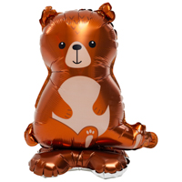 Шар фигура Медведь 53см, под воздух