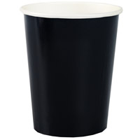 Черная Стакан черный 250мл 6шт 1502-6092