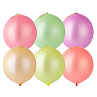 Шары 45см Панч-болл неон