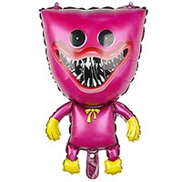 Эпичная Вечеринка Шар фигура Монстр Зубастик розовый 1207-5001