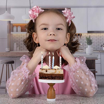 Свечи для торта Свечи для торта Звезды, 24 шт