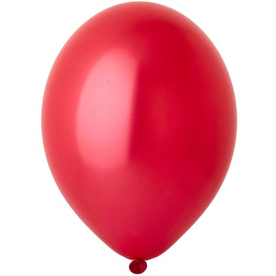 Шарики из латекса Шарик 32см, цвет 080 Металлик Cherry Red
