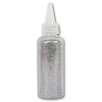 Серебряная Блестки порошок для декора Серебро 90гр 1501-4123