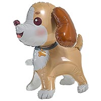 Животные Шар фигура под воздух Собака щенок 66см 1208-0912