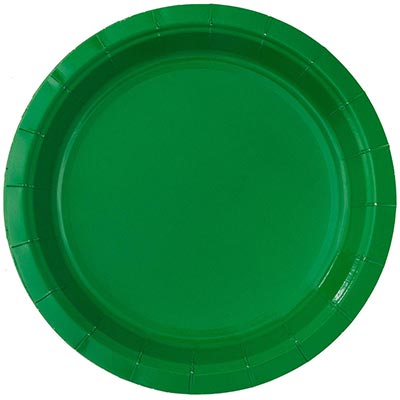 Тарелки Тарелка зеленая 17см 6шт