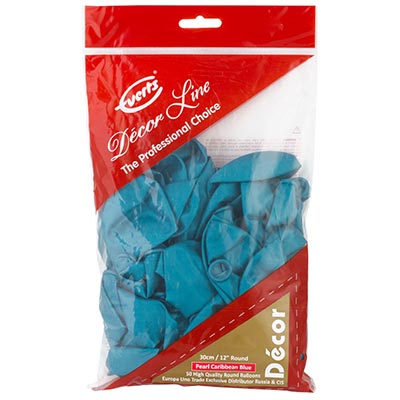 Шар голубой 30см /576 Caribb.Blue