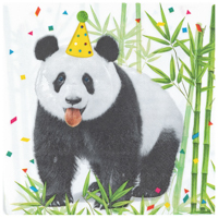 Панда Салфетки Панды фотографичные 33см 12шт 1502-6605