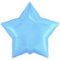 Шар Звезда 45см Пастель Cool Blue