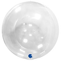 Шар 38см Bubble прозрачный Кристалл
