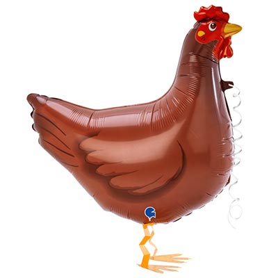 Животные Шар ходячий Курица 56см 1208-0925