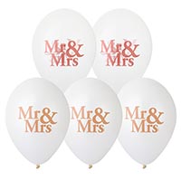 Love Бриллиант Шары с рисунком 36см MR and MRS 1103-1808