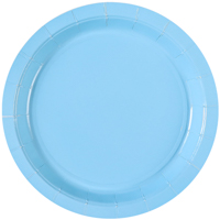 Тарелки малые Пастель голубая 6шт