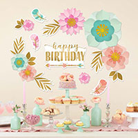 Декор-комплект Boho Birthday 8 предметов