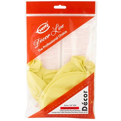 Шарики из латекса Шар желтый 61см, 710 Lemon