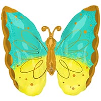 Шар фигура Бабочка MintYellow