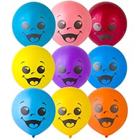 Улыбка Шар с рисунком 45см Улыбка 1103-0491