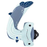 Шар цифра 4 Акула Молот Пират, 97см