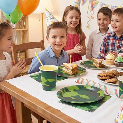 Тарелки Тарелки малые Камуфляж, 6 штук