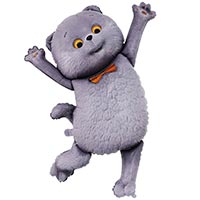 Кот Басик Шар ФИГУРА Кот Басик 1207-6213