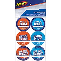NERF Наклейки NERF, 4 листа 1507-1640
