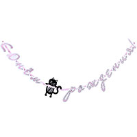 Котики Гирлянда-буквы С Днем Рождения Котики 1505-1758